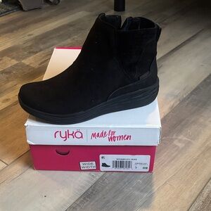 Ryka Women's Black Ankle Boots